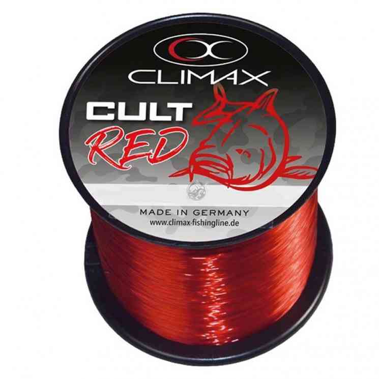 Купить Леска Climax CULT Carpline Red 0.30мм (1200м)