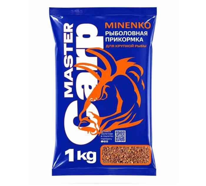 Прикормка MINENKO Master Carp Чеснок