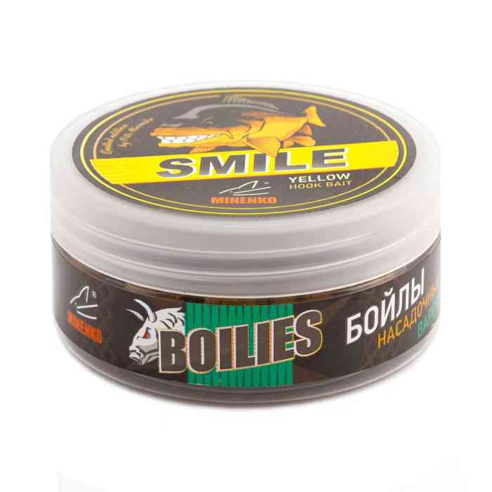 Насадочные бойлы MINENKO ЧЕРЕМША (SMILE) 14мм (варёные)