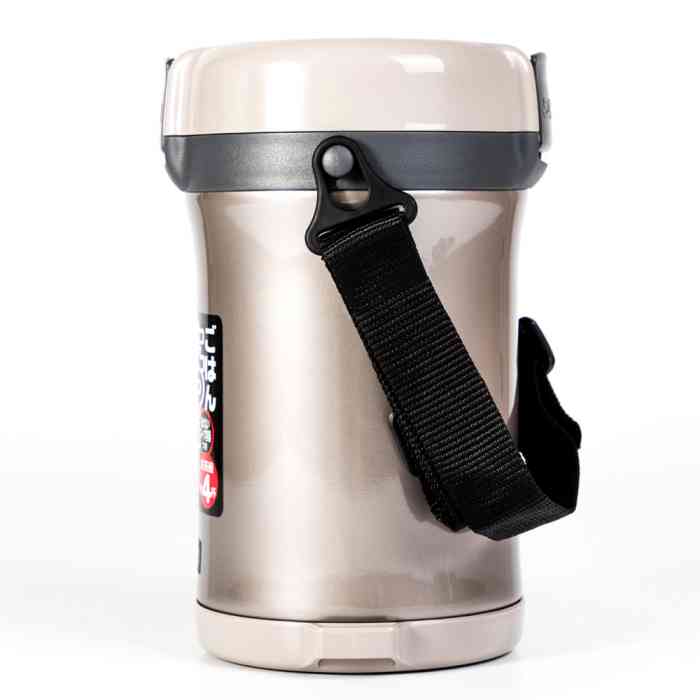 Термос для еды с контейнерами Tiger LWU-B200 Warm Silver