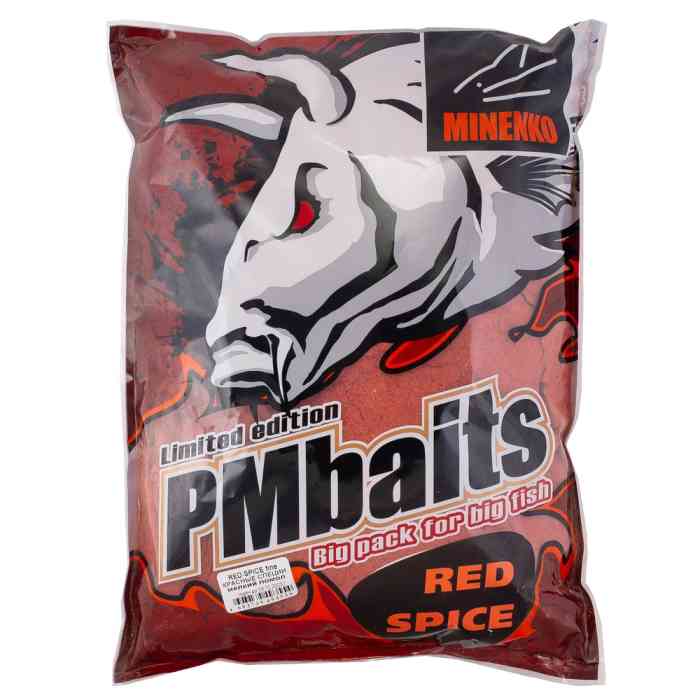 Прикормка MINENKO CARP Red Spice (fine) (3кг)