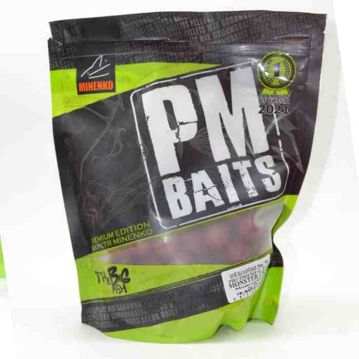 Бойлы варёные монстер краб PRO FISH MEAL   д15 мм