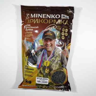 Пеллетс MINENKO Betain Green 5мм (1кг)
