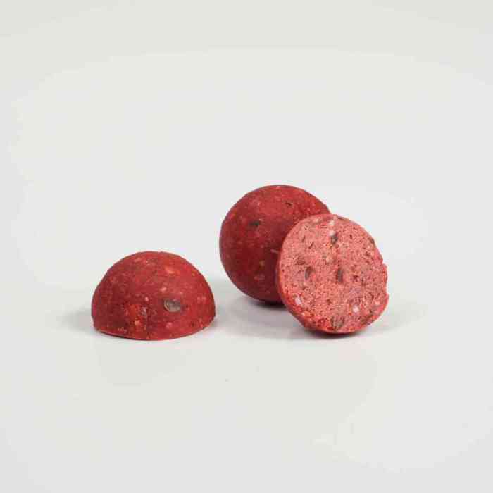 Бойлы пылящие клубника PRO BIRD FOOD   д18 мм