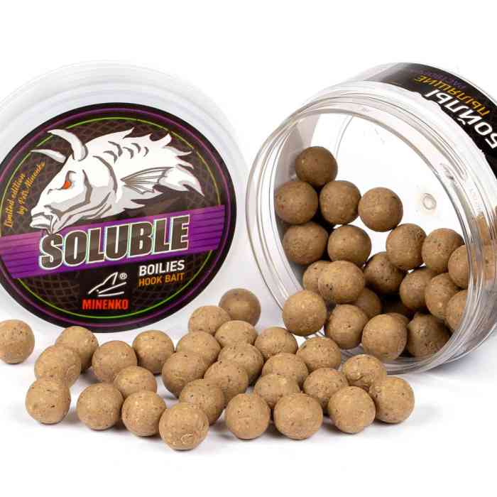 Насадочные бойлы MINENKO WHITE FLAVOR 14мм (пылящие)