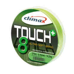 Шнур Climax Touch 8 Plus BRAID (chartreuse) 0.16