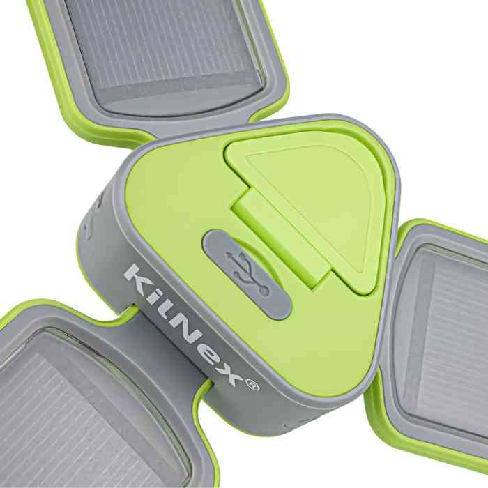 Фонарь на солнечных батареях KILNEX “Лепестки”+ POWERBANK 2600 МАH