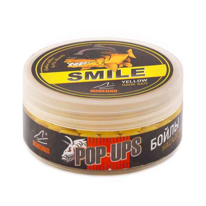 Бойлы плавающие MINENKO MUSSEL (SMILE) Pop-Up 12мм