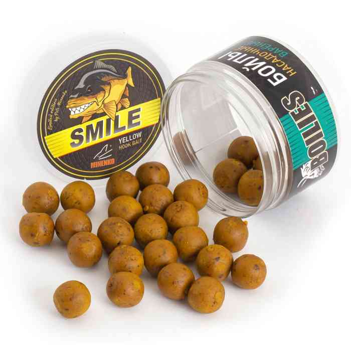 Насадочные бойлы MINENKO TUTTI-FRUTTI (SMILE) 20мм (варёные)