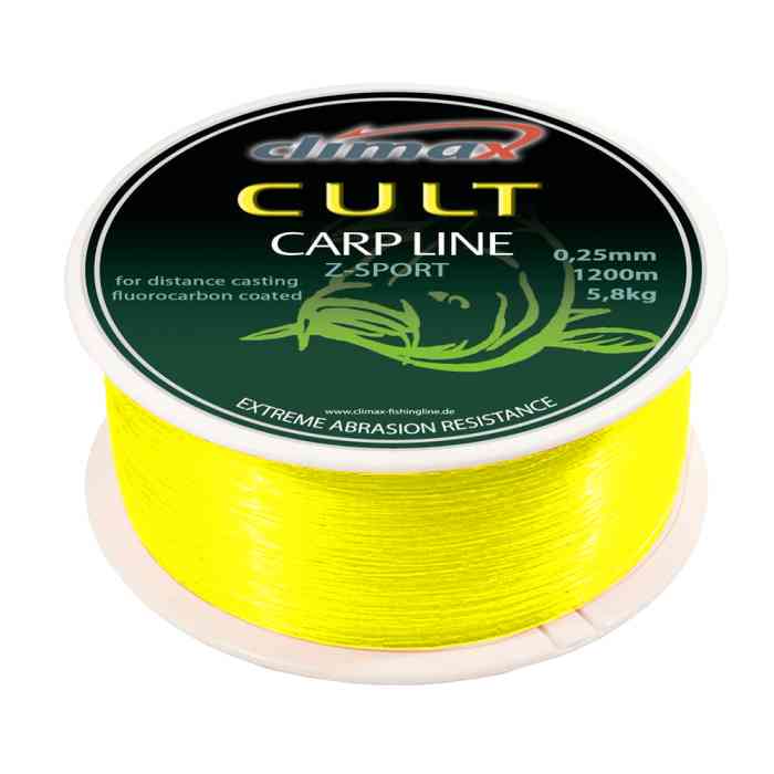 Купить Купить Леска Climax CULT Carp Line Z-Sport fluo-yellow 0.30мм