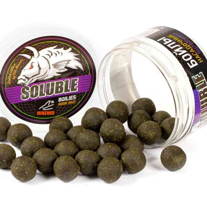 Насадочные бойлы MINENKO BETAIN GREEN 20мм (пылящие)